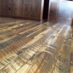 Mixed Width Carriage House Pine Flooring with Soft Scrape Edges